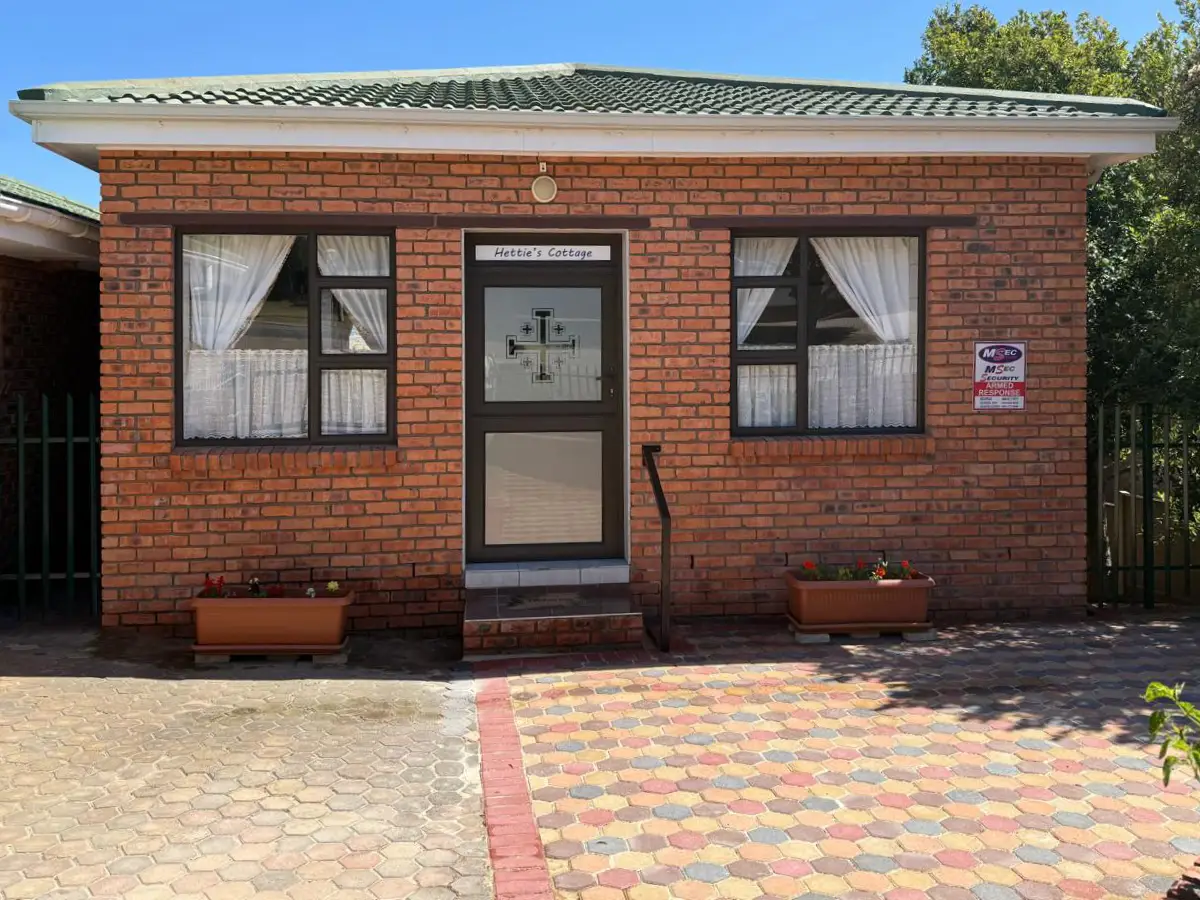 View of the front of the cottage